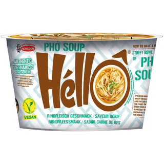 Instant Rice Noodle Pho Soup Beef 70g Hello Acecook