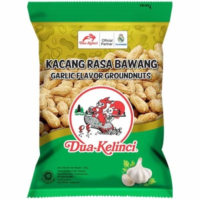 Dua Kelinci Kacang Rasa Bawang 180g
