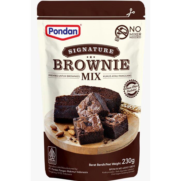 Brownie Mix 230g Pondan