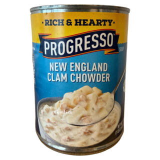 New England Clam Chowder 524g Progresso
