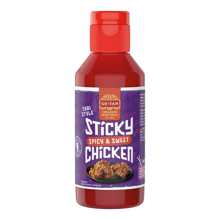 Go-tan Sticky Chicken Sweet & Spicy 220ml