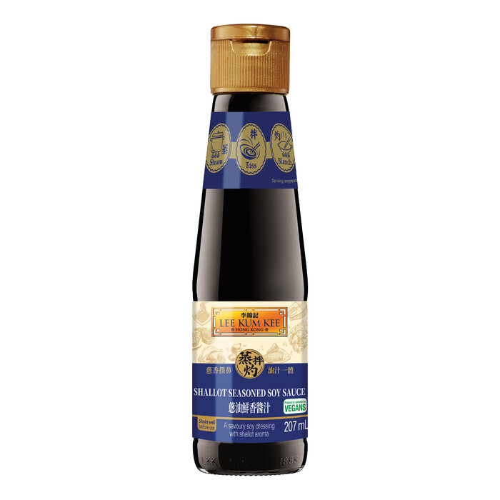 Shallot Seasoned Soy Sauce 207ml Lee Kum Kee
