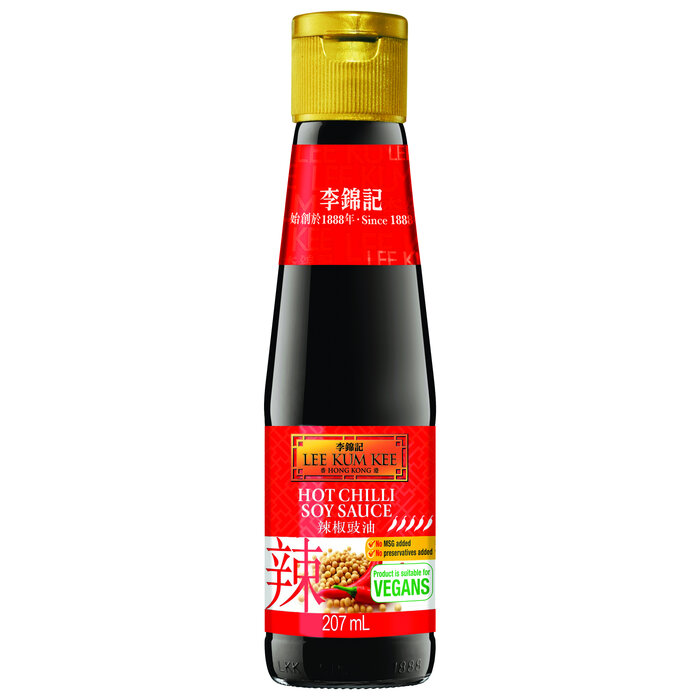 Hot Chilli Soy Sauce 207ml Lee Kum Kee