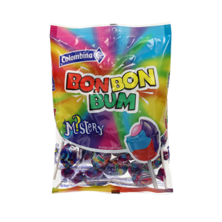 Bon Bon Bum Mystery Bubble Gum Pops 400g Colombina