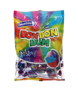 Bon Bon Bum Mystery Bubble Gum Pops 400g Colombina - Tokogembira.nl
