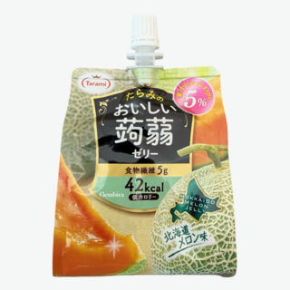 Tarami Oishi Konjac Jelly 150g Melon Hokkaido