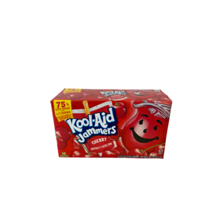 Kool Aid Jammers CHERRY 10 pouches BOX (10x177ml)