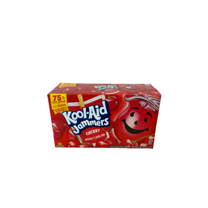 Kool Aid Jammers CHERRY 10 pouches BOX (10x177ml)