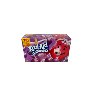 Kool Aid Jammers GRAPE 10 pouches BOX (10x177ml)