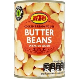 Butter Beans Lima 400g KTC