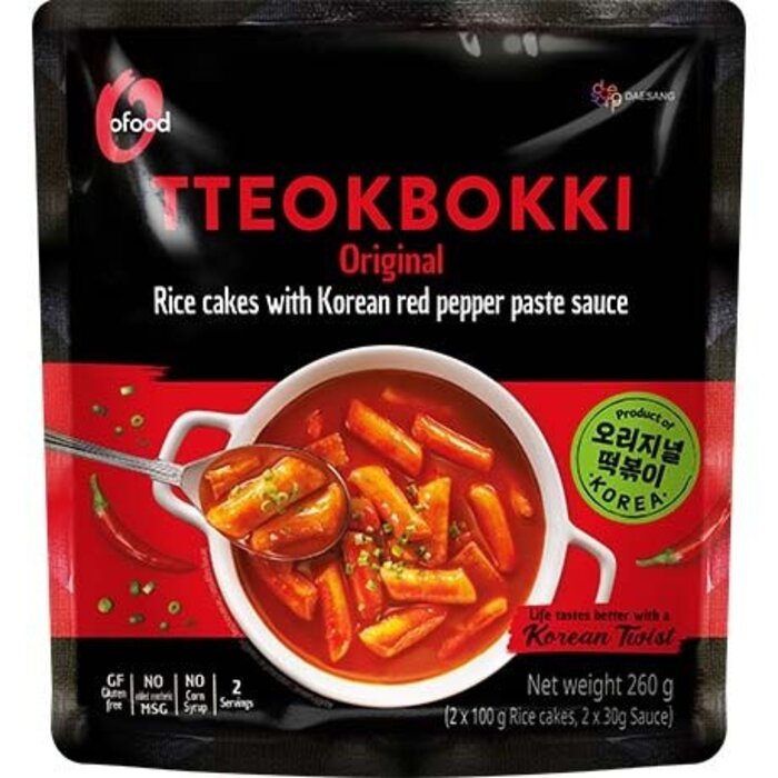 Tteokbokki Original 260g O'food - bag