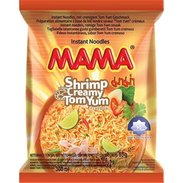 MAMA Mama Shrimp Creamy Tom Yum Noodles 55gr