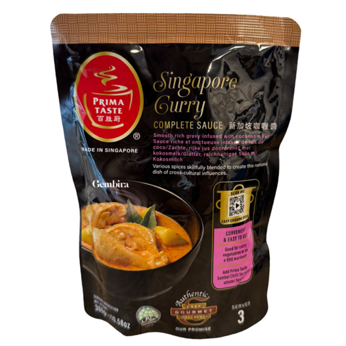 Singapore Curry Complete Sauce 300g Prima Taste