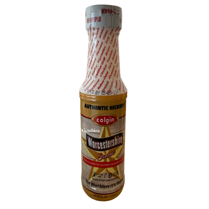 Colgin Authentic Hickory Worcestershire Sauce 4 oz - 118ml