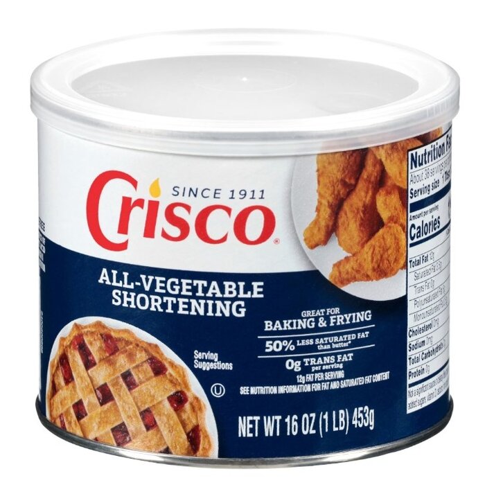 Crisco All-vegetable shortening 454gr / 16oz