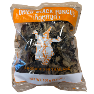 Dried Black Fungus 100g Thai Dancer