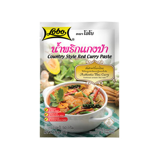 Country Style Red Curry Paste 50g Lobo