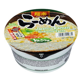 Menraku Cup Ramen Tonkotsu 82g