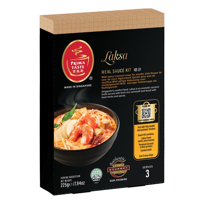 Laksa Meal Sauce Kit 225g Prima Taste