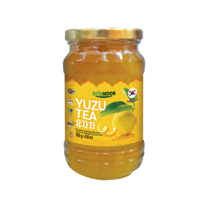 Yuzu Tea 500g - 420ml BOBMOOS