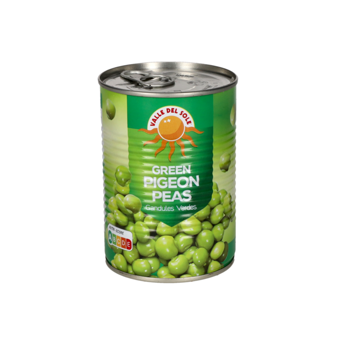Green Pigeon Peas 400g Valle Del Sole