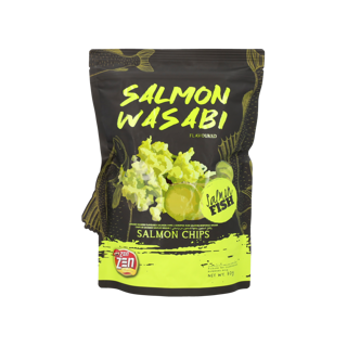 outlet: Salmon Wasabi Chips 70g Zen Zen THT 22.09.2026