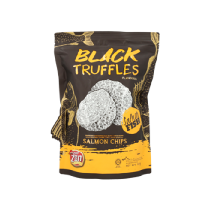 outlet: Black Truffles Salmon Chips 70g Zen Zen THT 22.09.2026