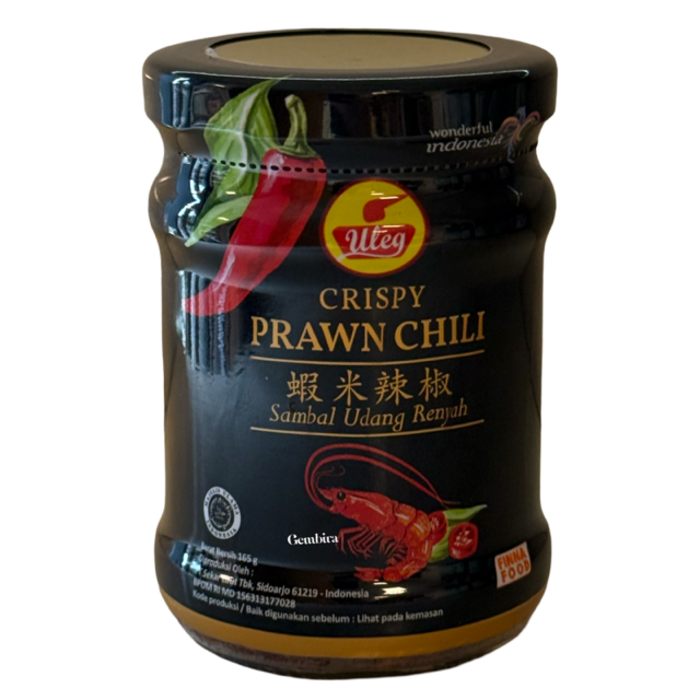 outlet: Crispy Prawn Chilli 165g Uleg - Sambal Udang Renyah THT 22-11-2026