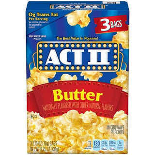 act II Movie Butter 3-2.75 oz bags (Net 234g)