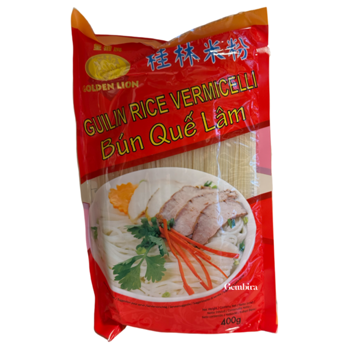 Guilin Rice Vermicelli 400g Golden Lion Bun Que Lam