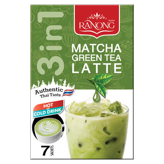 Ranong Matcha Green Tea Latte 7 sachets (119g)