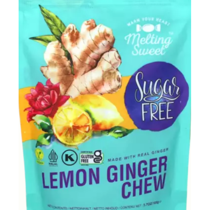 Lemon Ginger Chew 105g Melting Sweet