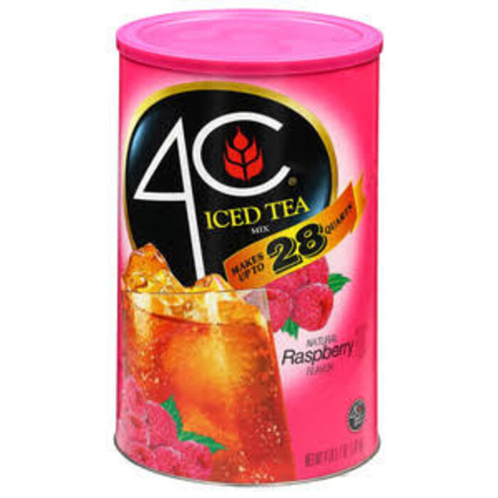 4C Raspberry Iced Tea Mix 5 LB 2.6 OZ - 2.34kg