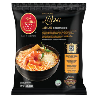 Laksa La Mian noodle 144g Prima Taste
