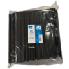 Depa 500 pcs Straw Drinking Straw 240- Ø6mm black paper