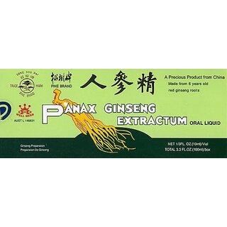 Panax Ginseng Extractum Pine Brand 10x10ml