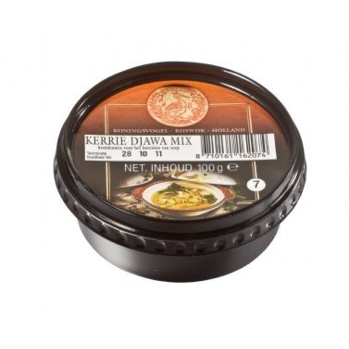Koningsvogel Kerrie Djawa mix 100g nr 7 - Koningsvogel