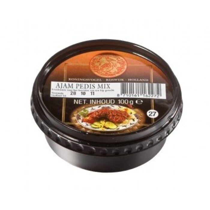 Koningsvogel Ajam Pedis Mix 100g nr 27 - Koningsvogel