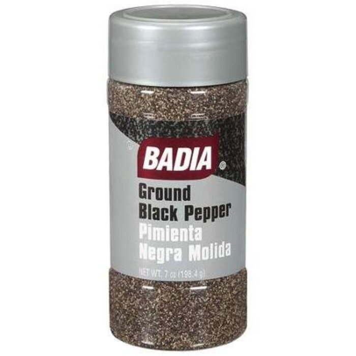Badia Badia Ground Black Pepper 7 oz (198g)