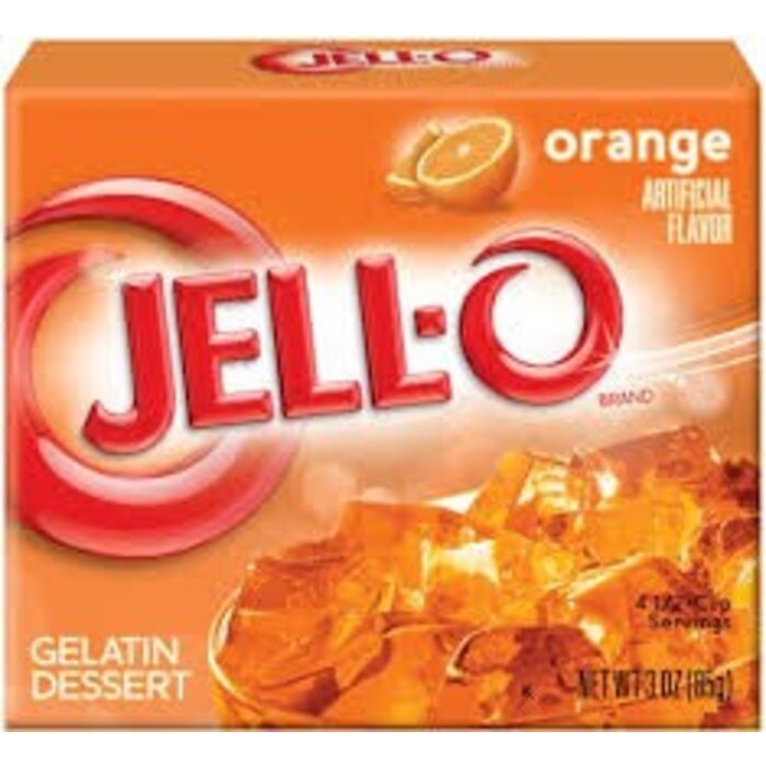 Jell-O Jell-o Orange Gelatin 85gr | 3 OZ