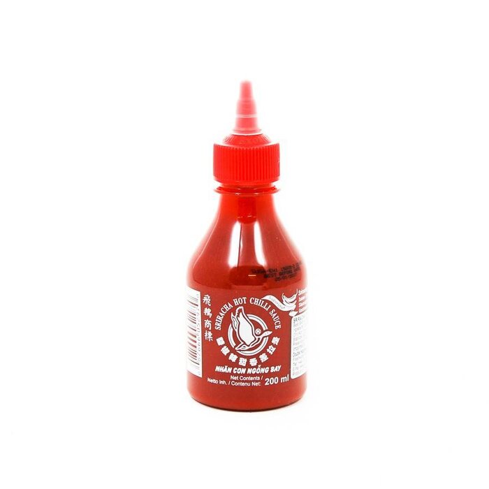 Sriracha Super Hot Chilli Sauce 200ml - Flying Goose - red cap