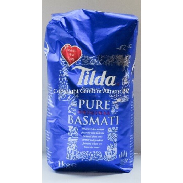 Tilda Tilda Basmati rice 1kg