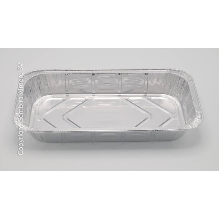 Aluminium Bakje rechthoekig Small