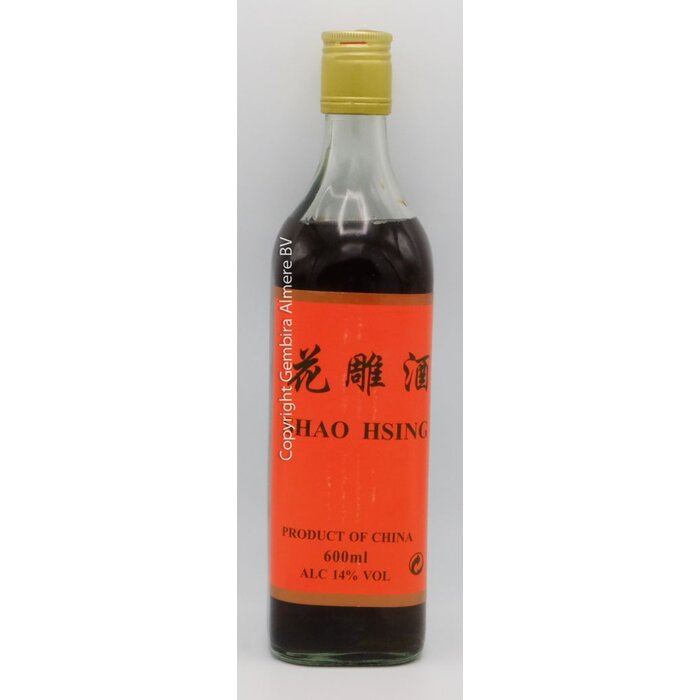 Shao Hsing Chinese Rice Wine, 14% - 600 ml - gold lid