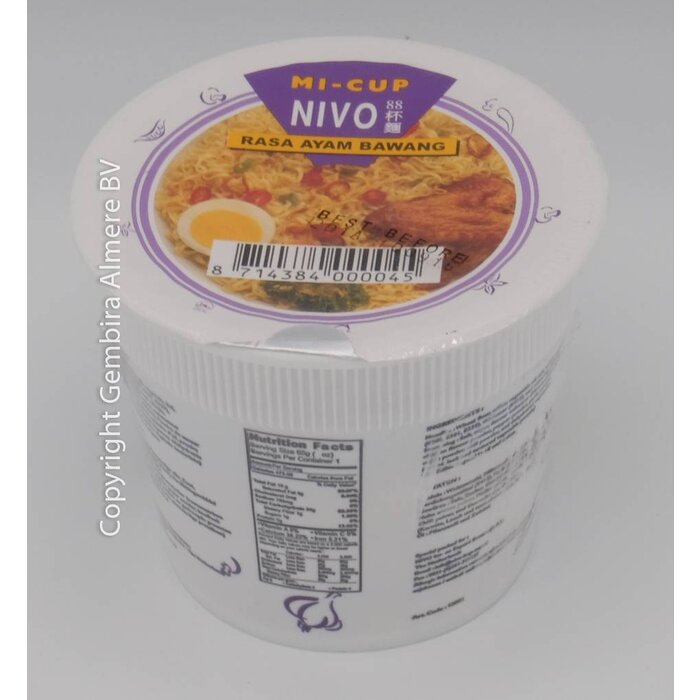 Nivo Mi-Cup Onion Chicken Flavour