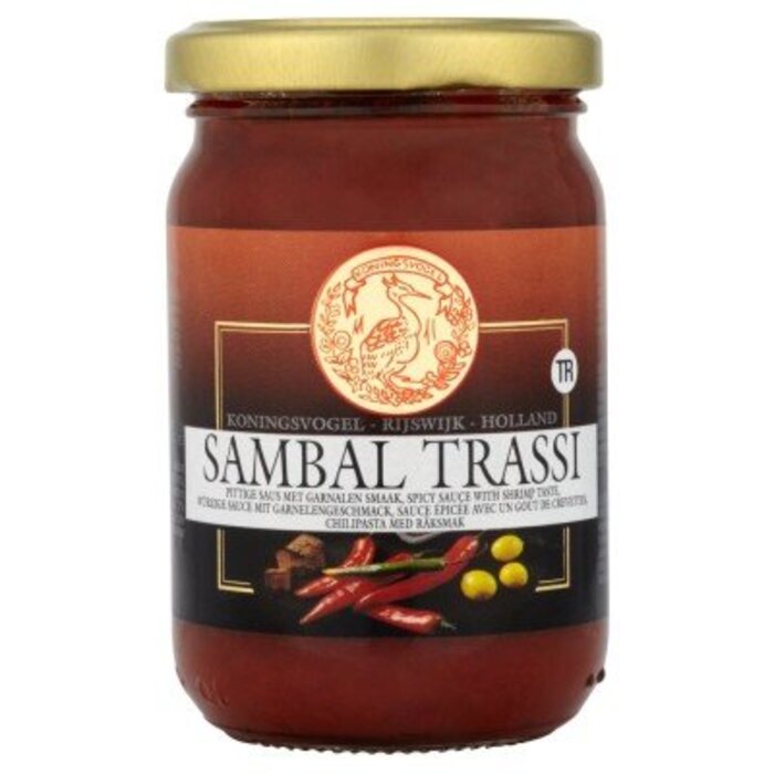 Koningsvogel Sambal Trassi 200g