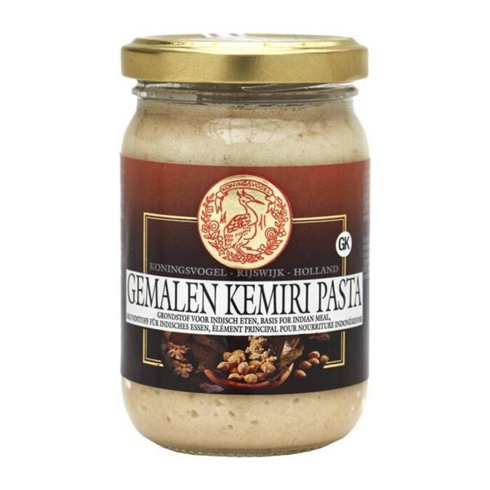 Koningsvogel Kemiri Pasta 180g Koningsvogel