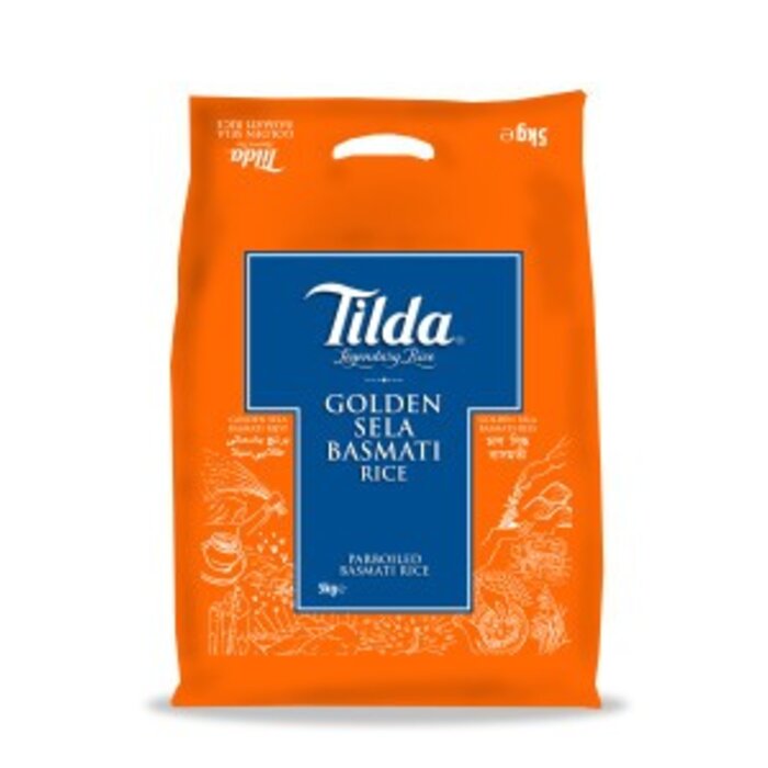 Tilda Tilda Golden Sella basmati rice 5 kg