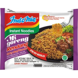 Indomie Indomie Mi Goreng Rendang 80g - Export Indonesia