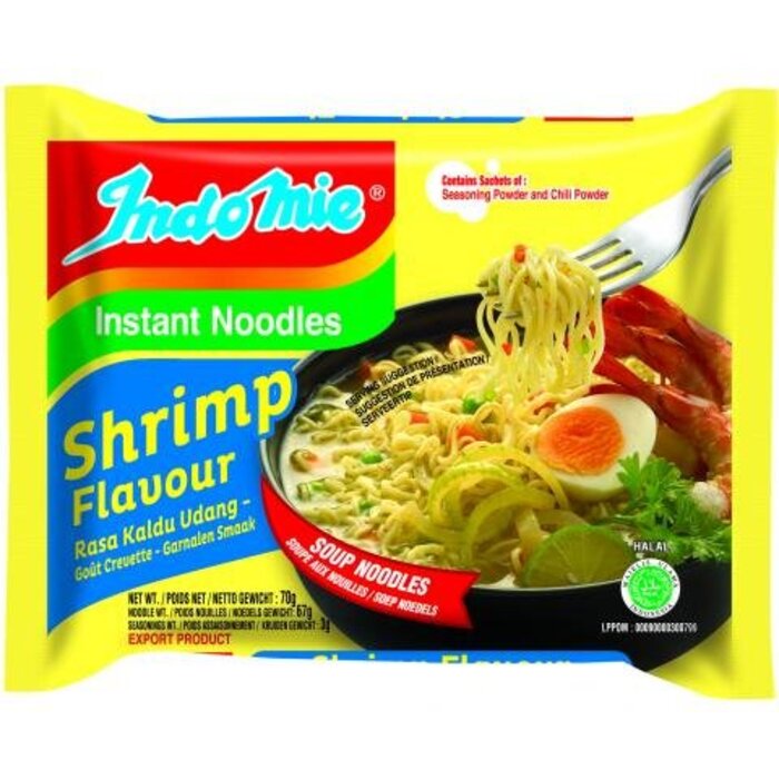 Indomie Indomie Shrimp Flavour 70g - Export Indonesia